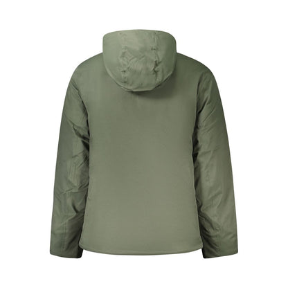 K-WAY Verde Polyester Men Jacket