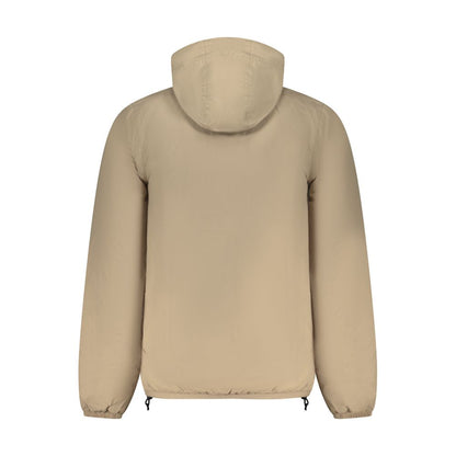 K-WAY Beige Poliammide Men's Jacket