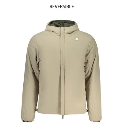 K-WAY Green Nylon Jackets & Coat