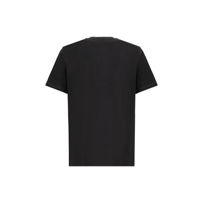 Diesel Black Cotton T-Shirt