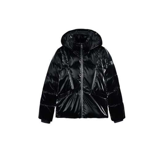 Desigual Black Polyester Coat