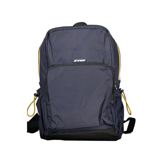 K-WAY Blu Poliammide Men Backpack