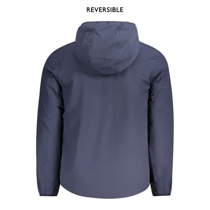 K-WAY Blue Nylon Men's Jacket