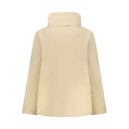 K-WAY Beige Nylon Women Jacket