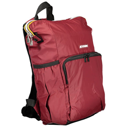 K-WAY Red Polyamide Unisex Backpack
