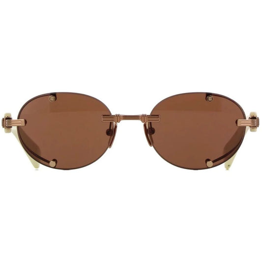 Balmain Brown Acetate Sunglasses