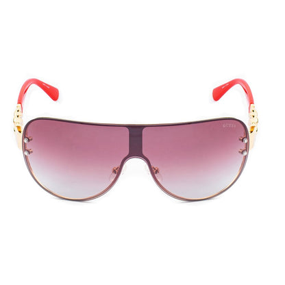 Guess Red Metal Sunglasses