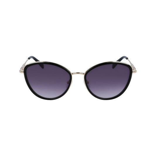 Longchamp Gold Metal Sunglasses