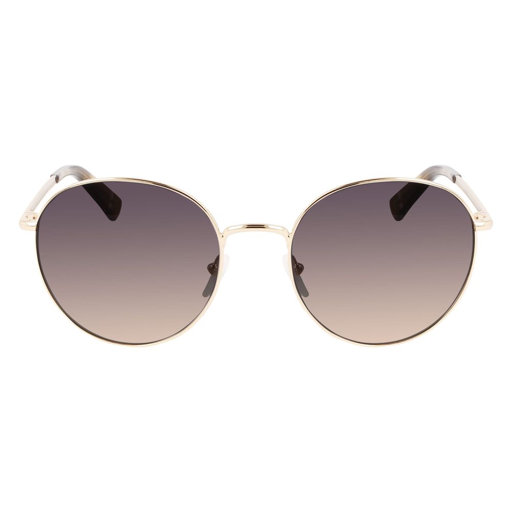 Longchamp Gold Metal Sunglasses