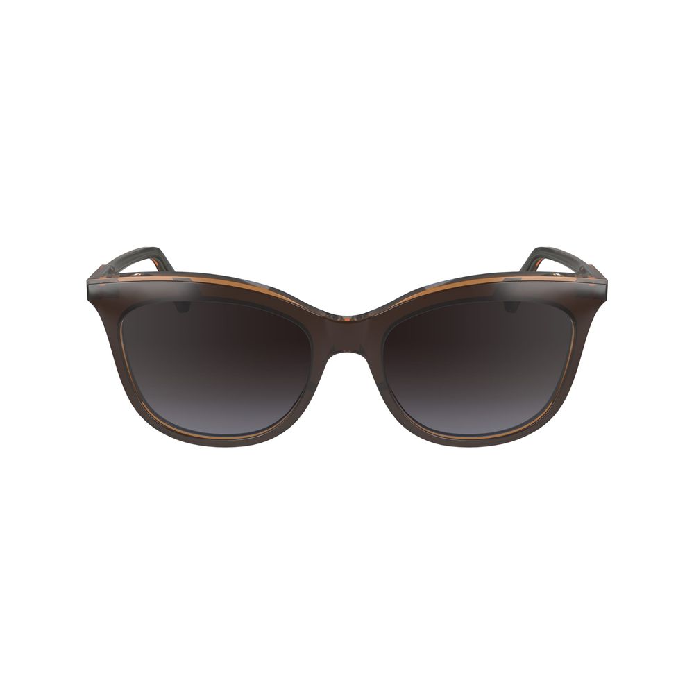 Longchamp Brown Acetate Sunglasses