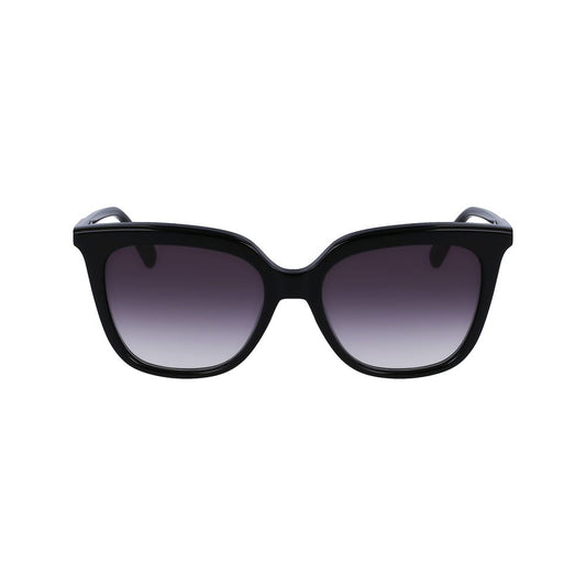Longchamp Black Acetate Sunglasses
