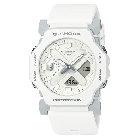 Casio White Resin Sport Watch