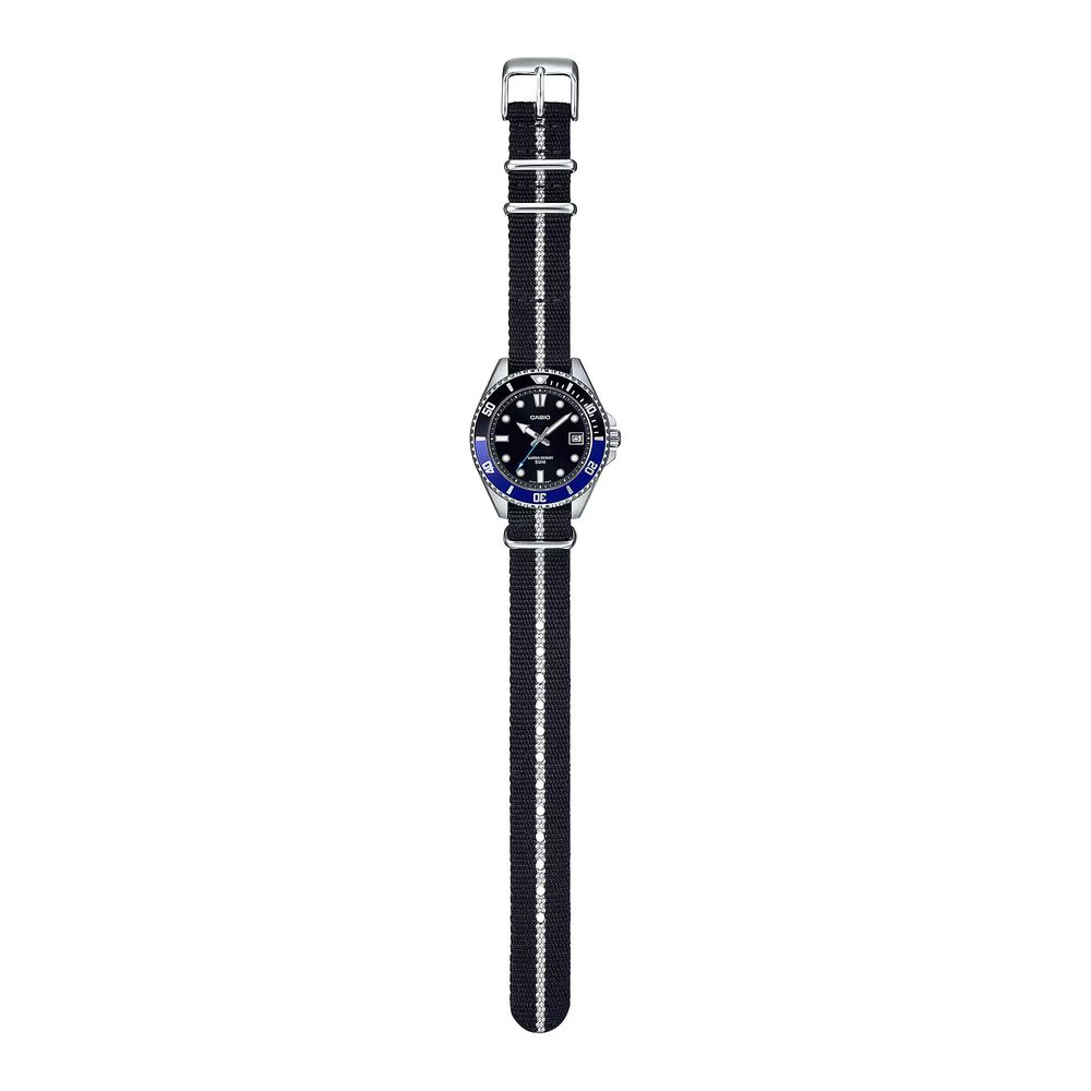 Casio Black Fabric Sport Watch