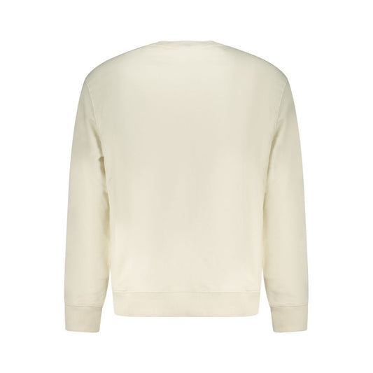 Calvin Klein White Cotton Sweatshirt