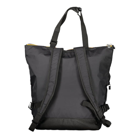 K-WAY Black Polyamide Unisex Backpack