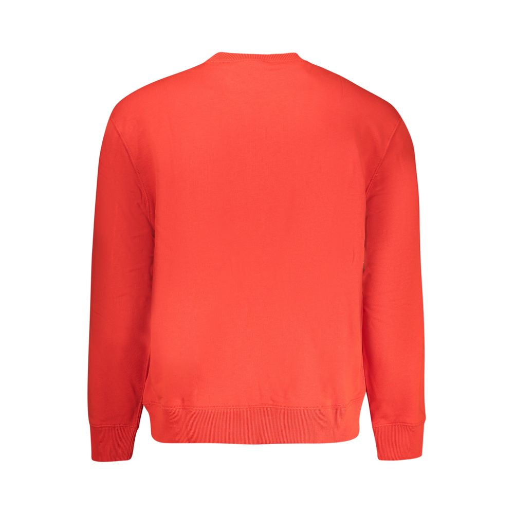 Calvin Klein Red Cotton Men Sweater