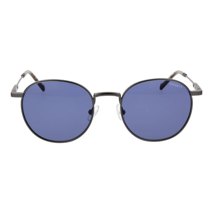 Hackett Gray Metal Sunglasses
