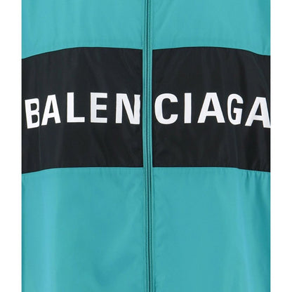 Balenciaga Green Polyamide Shell Jacket
