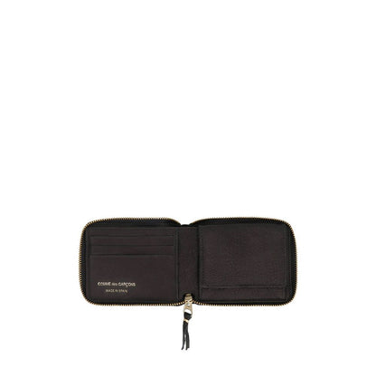 Comme Des Garçons Black Calfskin Wallet