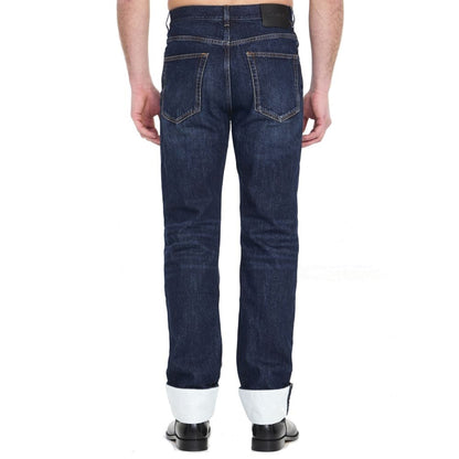 Loewe Blue Cotton Jeans Denim