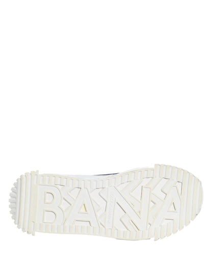 Dolce & Gabbana Multicolor Lace Up Low Top NS1 Sneakers Shoes