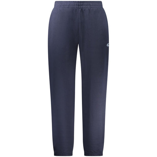 Calvin Klein Blue Cotton Men's Sport Trouser