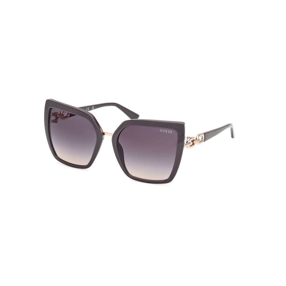 Guess Gray Resin Sunglasses