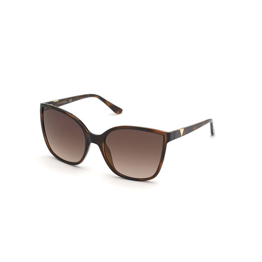 Guess Brown Resin Sunglasses