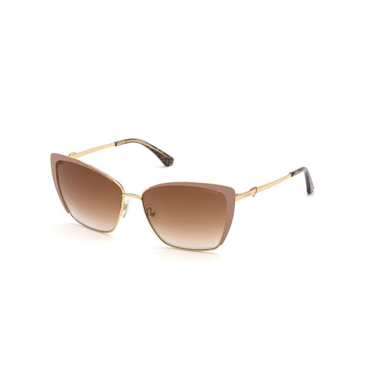 Guess Beige Metal Sunglasses