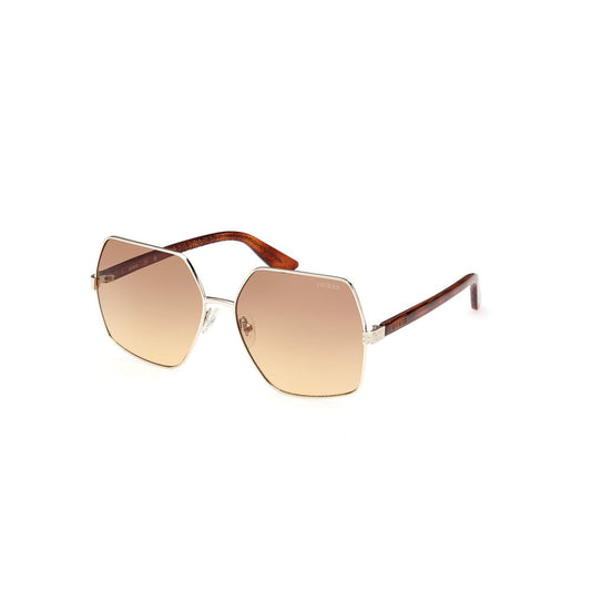 Guess Gold Metal Sunglasses