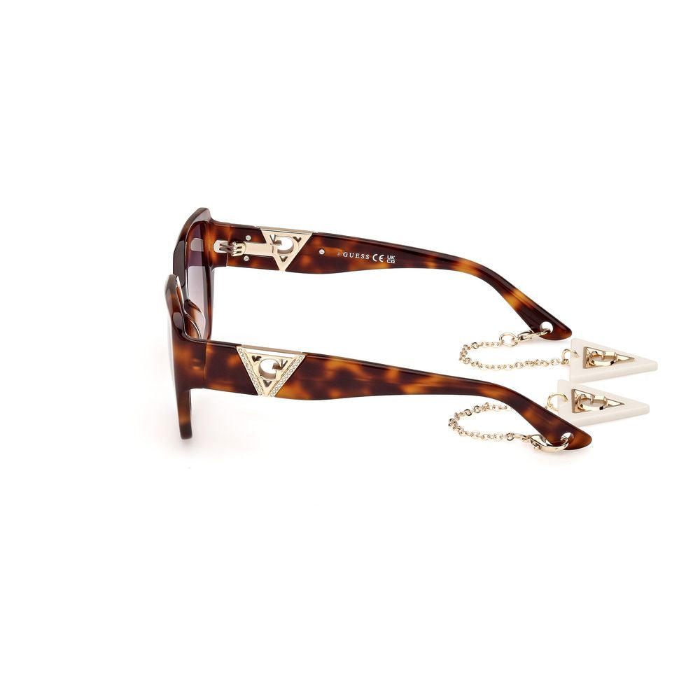 Guess Brown Acetate Sunglasses