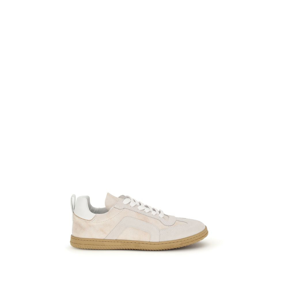 Pierre Hardy Beige Calf Leather Bos Taurus Low Top Sneakers