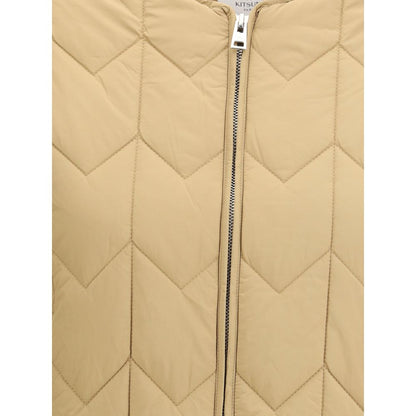 Maison Kitsuné Brown Polyamide Shell Jacket