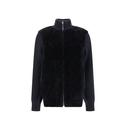 Loewe Black Lamb Fur Clothing