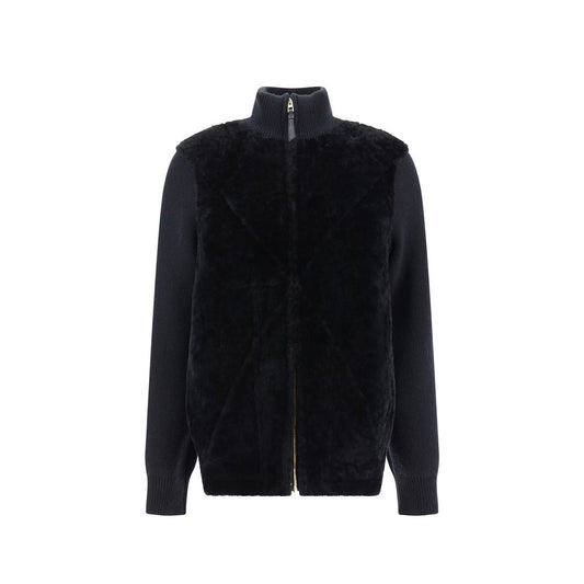 Loewe Black Lamb Fur Clothing