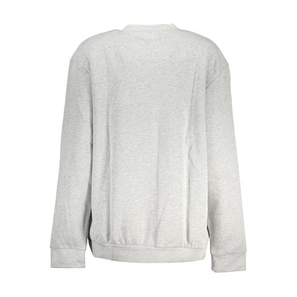 Cavalli Class Gray Cotton Sweatshirt