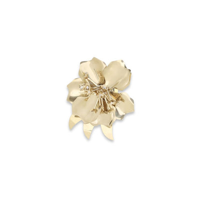 Miu Miu Gold Brass Keychain