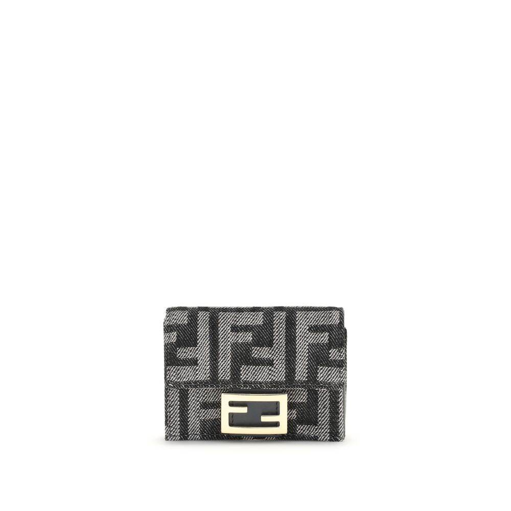 Fendi Black Fabric Shoulder Bag