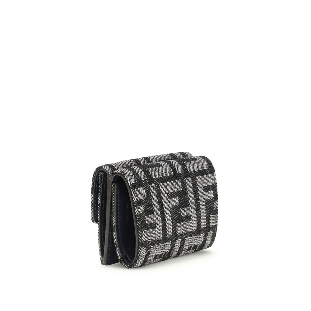 Fendi Black Fabric Shoulder Bag