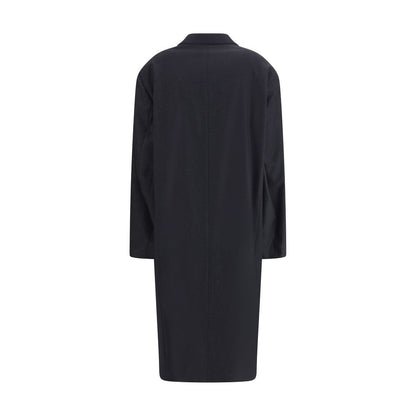 Lemaire Gray Wool Coat