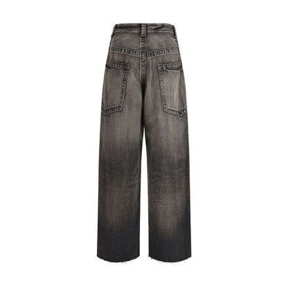 Maison Mihara Yasuhiro Black Cotton Jeans Denim