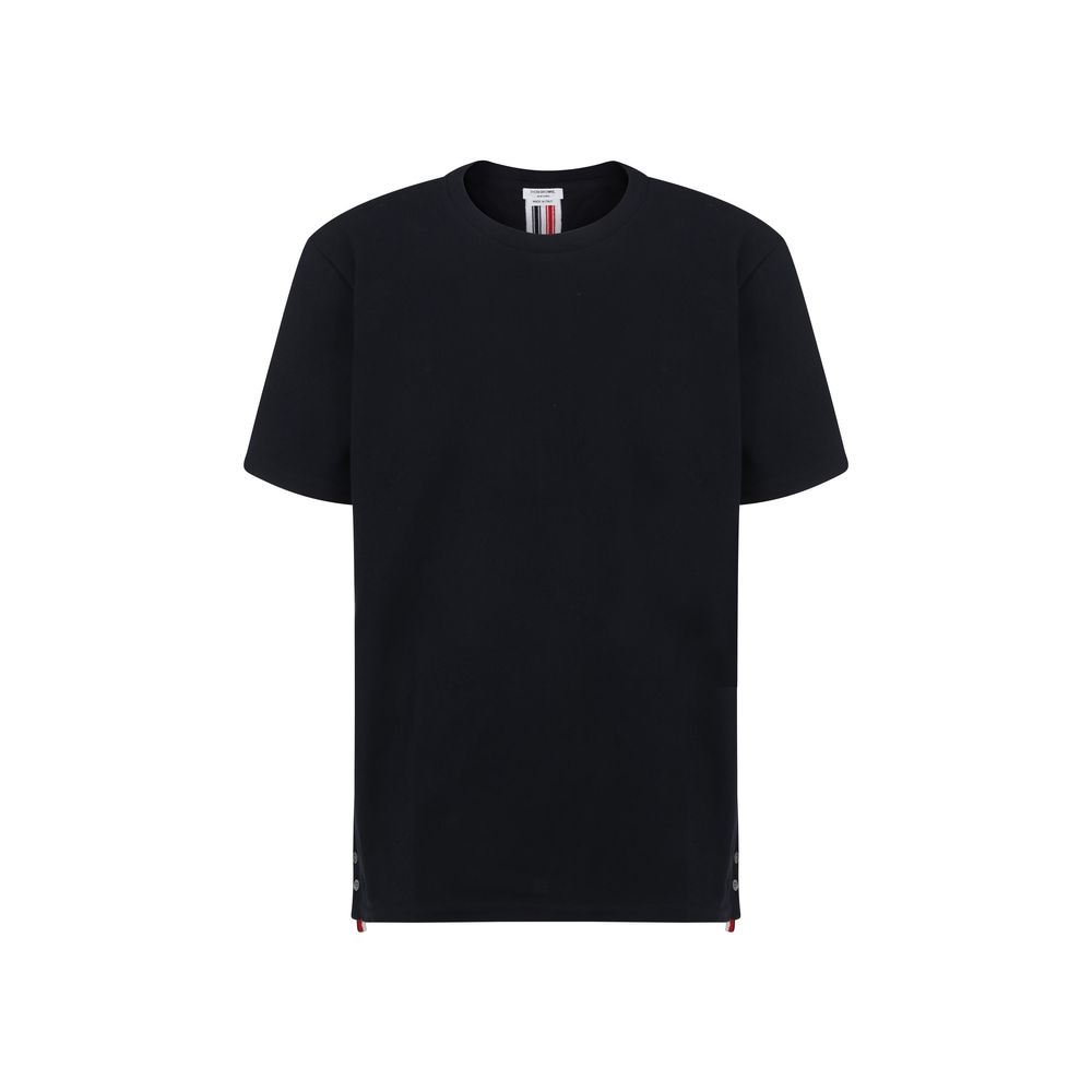 Thom Browne Blue Cotton T-Shirt