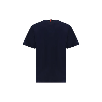 Thom Browne Blue Cotton T-Shirt
