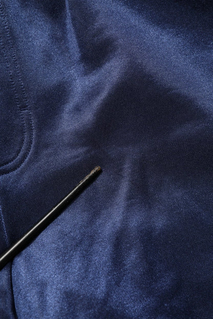 Dolce & Gabbana Blue Nylon Jogger Mid Waist Trouser Pants