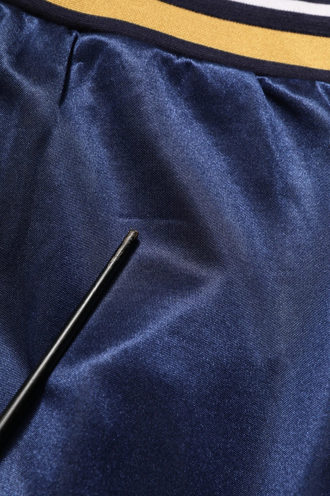 Dolce & Gabbana Blue Nylon Jogger Mid Waist Trouser Pants