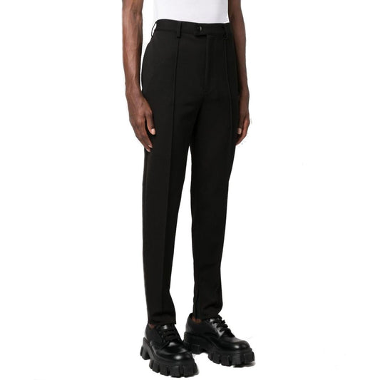 Prada Black Elastane Dress Pants