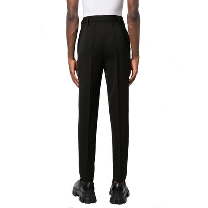 Prada Black Elastane Dress Pants
