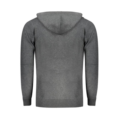 Norway 1963 Grigio Poliammide Men's Cardigan