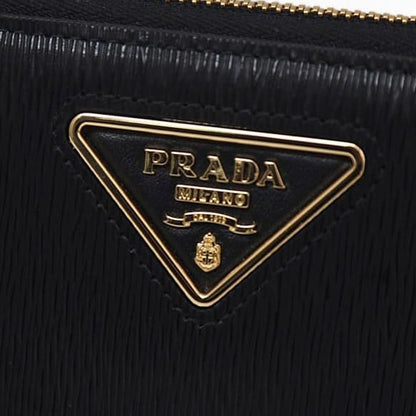 Prada Black Calfskin Wallet