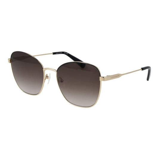 Longchamp Gold Metal Sunglasses